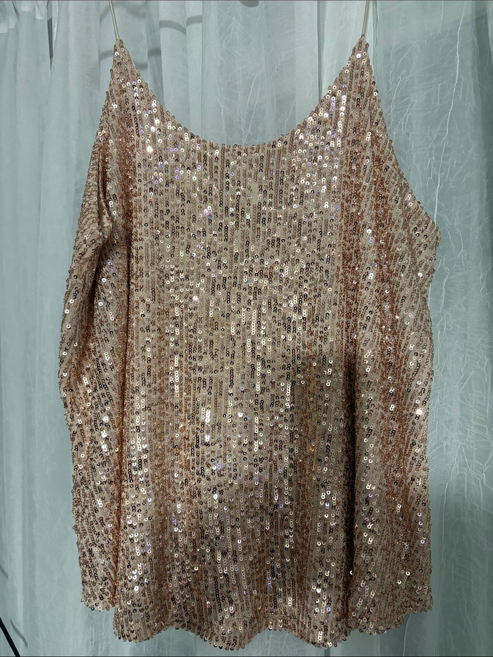 Passport Rose Gold Sequin Camisole